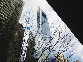 Low angle view of building against sky