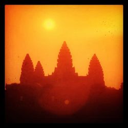 View of sky at sunset