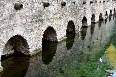 Built structure in water