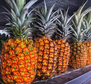 Close-up of fruits for sale in market