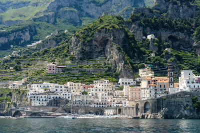 Buildings at waterfront