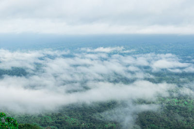 Low angle view of clouds in sky