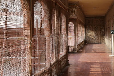 Interior of old building