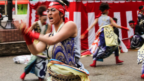 Young woman in traditional clothing