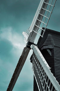 Low angle view of building against sky