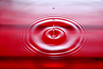 Full frame shot of water drop splash