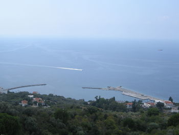 Aerial view of landscape