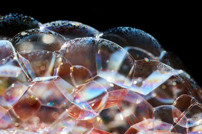 Full frame abstract background of bubbles
