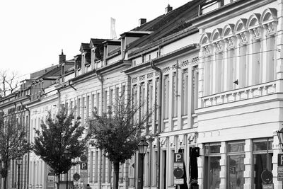 Buildings against sky in city