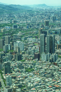 Aerial view of cityscape