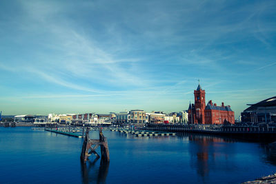 River with buildings in background