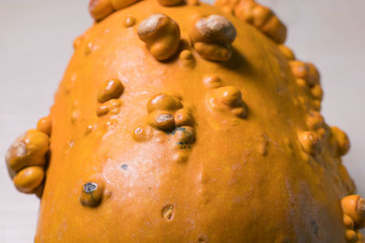 Close-up of pumpkin