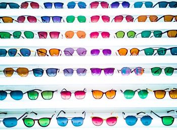 Full frame shot of multi colored candies