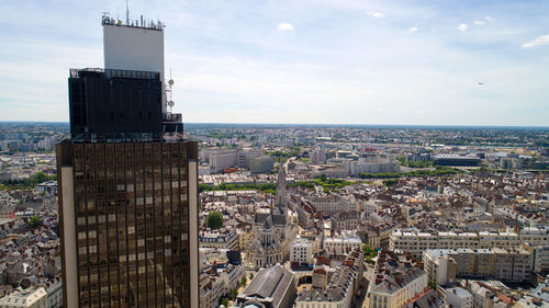 Cityscape against sky