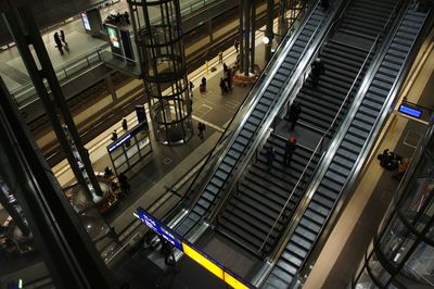 Railroad station platform