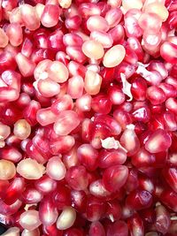 Full frame shot of cherries