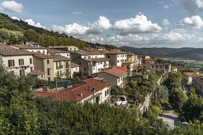 Beautiful town cortona in italy