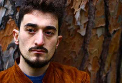 Portrait of young man