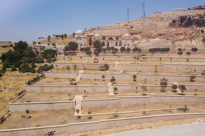 Old ruins against sky