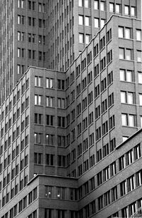 Low angle view of building in city