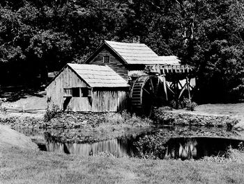 House on landscape