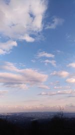 Scenic view of sky during sunset