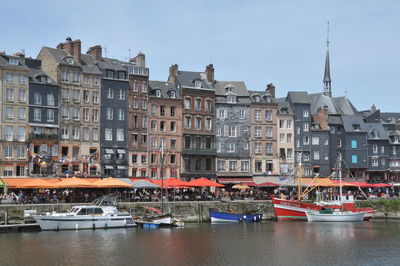 Buildings at waterfront