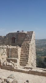 View of fort against the sky