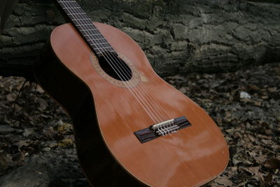 Close-up of guitar