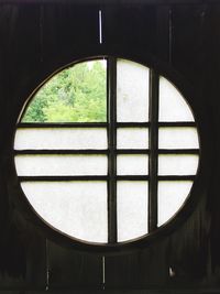 Close-up of window