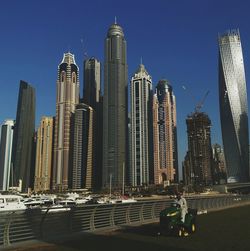 Skyscrapers in city