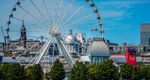 Ferris wheel against sky