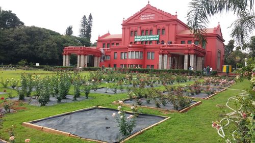 Gazebo in park