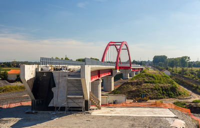 Bridge against sky