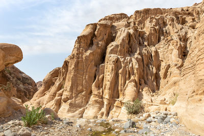 Rock formations