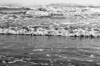 Close-up of sea against sky