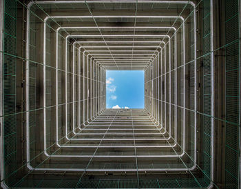 Low angle view of building against sky