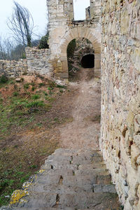 Entrance of old building