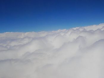 Low angle view of clouds in sky