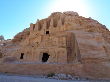 Low angle view of a temple