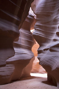 Rock formations in cave