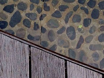 Full frame shot of tiled floor