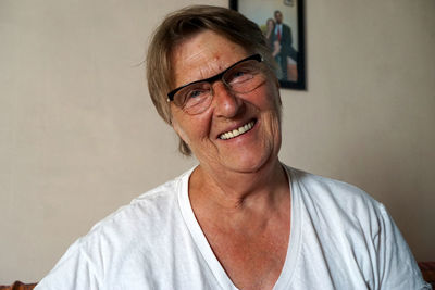 Portrait of smiling young man