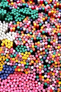 Full frame shot of colorful balls