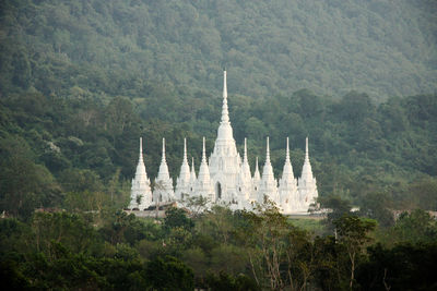 Panoramic view of a temple