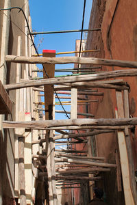 Low angle view of building against sky