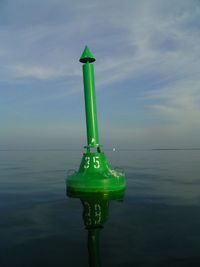 Lighthouse in sea