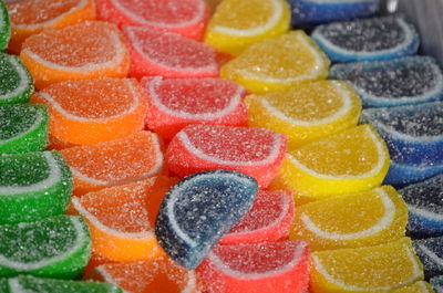 Full frame shot of multi colored fruity delight