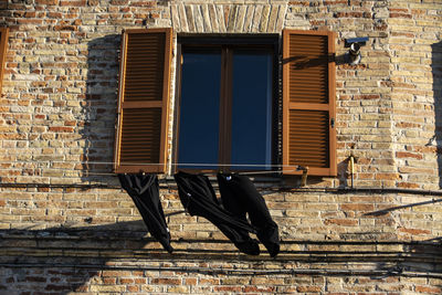 Window of old building