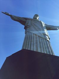 Low angle view of statue